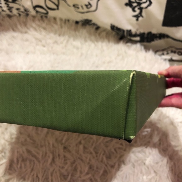 3 Monkeys in a Tree Textured Kids Room Picture 12 x12 - Picture 10 of 10